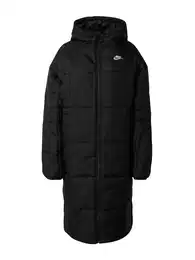 Zimní kabát černá / bílá