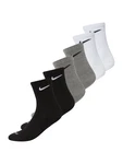 NIKE Sportsocken 'Everyday Plus' graumeliert/schwarz/weiß