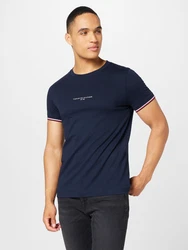 TOMMY HILFIGER T-Shirt marineblau/rot/weiß