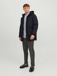 JACK & JONES Parka CLEMENT schwarz