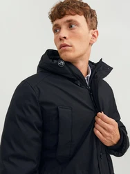 JACK & JONES Parka CLEMENT schwarz