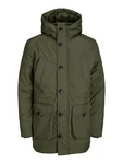 JACK & JONES Parka CLEMENT dunkelgrün