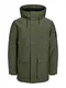 JACK & JONES Parka 'JJRob' dunkelgrn