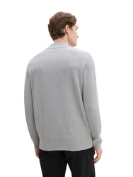 TOM TAILOR Pullover hellgrau