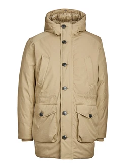 JACK & JONES Parka CLEMENT hellbraun