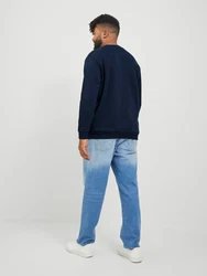 Jack & Jones Plus Sweatshirt Bradley navy