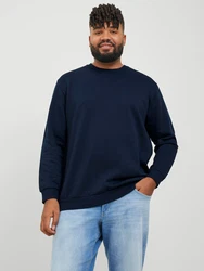 Jack & Jones Plus Sweatshirt Bradley navy