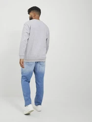 Jack & Jones Plus Sweatshirt Bradley graumeliert