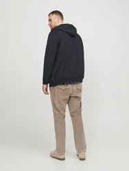 Jack & Jones Plus Sweatjacke Bradley schwarz