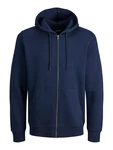 Jack & Jones Plus Sweatjacke Bradley navy