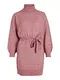 VILA Pletena obleka 'JAKIA'  staro roza