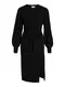 VILA Úpletové šaty 'RICKY'  černá