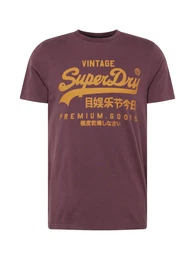 T-Shirt orange / burgunder
