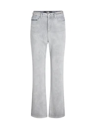 Džíny stříbrně šedá / šedá džínová