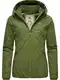Ragwear Outdoorová bunda 'Dizzie'  zelená
