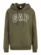 Gap Tall Mikina 'HERITAGE'  khaki / bílá