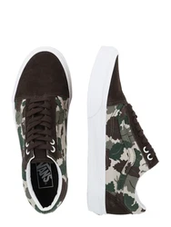 VANS Sneaker 'OLD SKOOL' dunkelbraun/khaki/mint/dunkelgrün