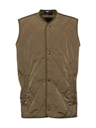 Weste khaki / rot / wei