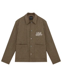 Jacke hellbraun / anthrazit / wei