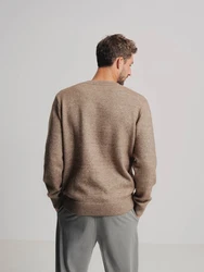 ABOUT YOU x Kevin Trapp Pullover 'Mert' hellbraun