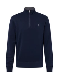 Sweatshirt dunkelblau / hellgrau