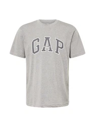 GAP T-Shirt grau/dunkelgrau/weiß