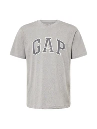 T-Shirt grau / dunkelgrau / wei