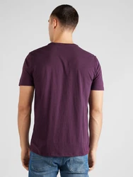 GAP T-Shirt navy/weinrot/weiß