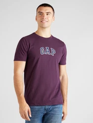GAP T-Shirt navy/weinrot/weiß