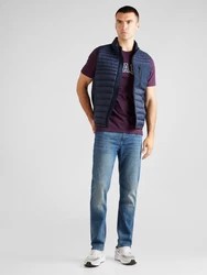 GAP T-Shirt navy/weinrot/weiß