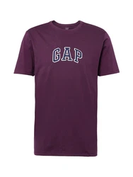 GAP T-Shirt navy/weinrot/weiß