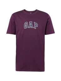 T-Shirt navy / weinrot / wei