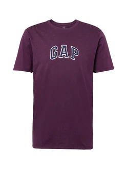 GAP T-Shirt navy/weinrot/weiß