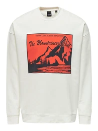 Sweatshirt 'Eli' hummer / schwarz / wei