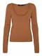 VERO MODA Pulover 'MATHILDE'  smeđa