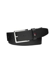 TOMMY HILFIGER Gürtel 'Oliver' rot/schwarz/silber/weiß