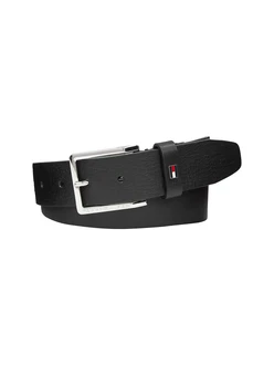 TOMMY HILFIGER Gürtel 'Oliver' rot/schwarz/silber/weiß