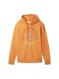 Sweatshirt orange / schwarz / wei