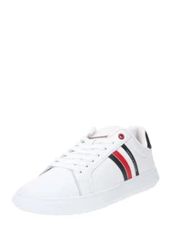 TOMMY HILFIGER Sneaker 'Essential' rot / schwarz / wei