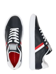 TOMMY HILFIGER Sneaker 'Essential' dunkelblau/rot/weiß