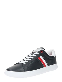 TOMMY HILFIGER Sneaker 'Essential' dunkelblau/rot/weiß
