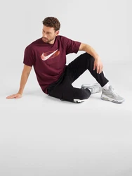 Nike Sportswear T-Shirt beige/rot/weinrot
