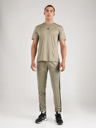 ADIDAS PERFORMANCE Sporthose Essentials greige / schwarz