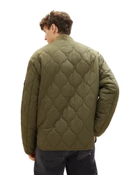 TOM TAILOR Denim Jacke (1-St) oliv