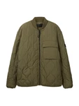 TOM TAILOR Denim Jacke (1-St) oliv
