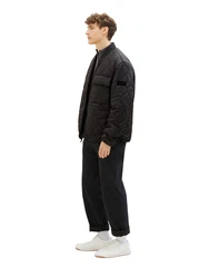 TOM TAILOR Denim Jacke (1-St) schwarz