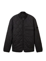 TOM TAILOR Denim Jacke (1-St) schwarz