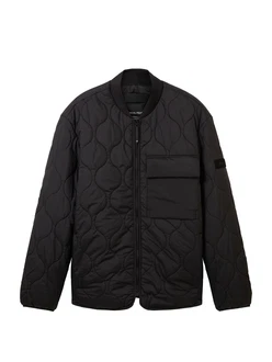 TOM TAILOR Denim Jacke (1-St) schwarz