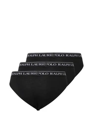 Polo Ralph Lauren Herren Slips 3er Pack LOW RISE BRF-3-PACK-BRIEF schwarz/wei