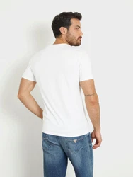 GUESS T-Shirt rot/schwarz/wei (JBLK)